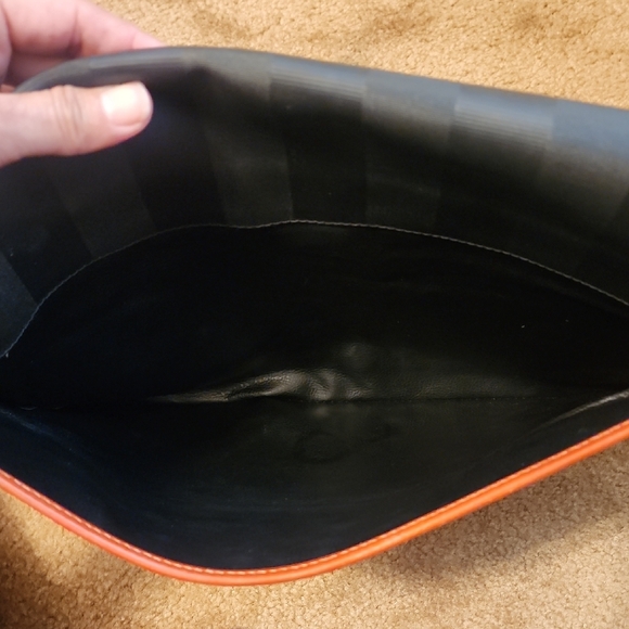 Fendi Large Vintage Portfolio Clutch Bag